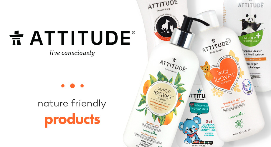 Attitude - Personal care, natural cleaning and baby care