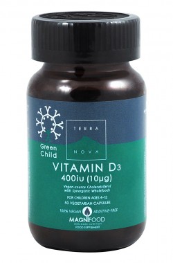 Green Child Vitamin D3 400iu (10µg)