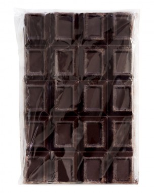 Craft dark chocolate from 100% cocoa without sugar